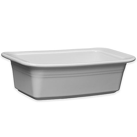 Fiesta China Fiesta 10 3/4 Inch x 5 3/4 Inch Loaf Pan Baker 1.4 Quarts - Image 6