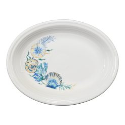 Fiesta China New Retired Coastal Shores 11 5/8 Inch Medium Oval Serving Platter