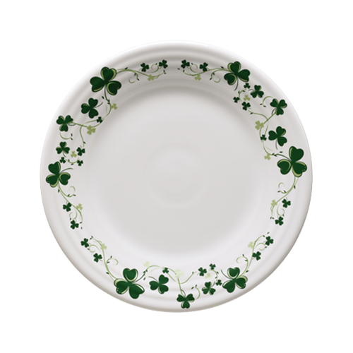 Fiesta China St. Patrick's Classic Rim 9 Inch Luncheon Plate