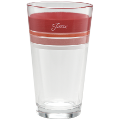 Alternative view of Fiesta China Horizon Sunset 16 oz. Edgeline Cooler Glass Mixed - Set of 4