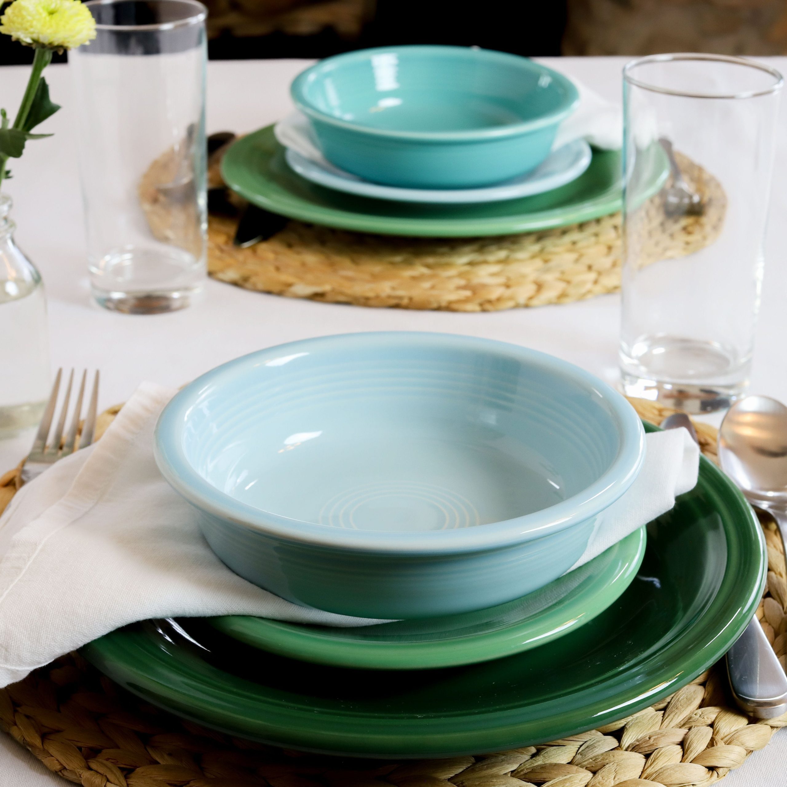 Fiesta China Classic Rim 6 7/8 Inch Cereal Bowl 19 OZ - Image 3