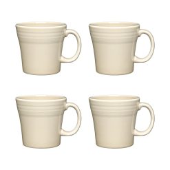 Fiesta China Linen 15 OZ Set of 4 Tapered Mugs
