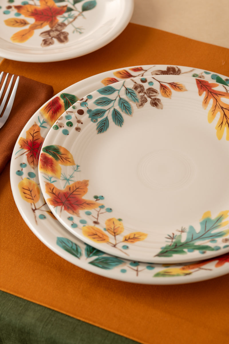 Fiesta China Autumn Fields Classic Rim 10 1/2 Inch Dinner Plate - Image 2