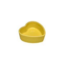 Fiesta China Retired Heart Shaped Ramekin 4 1/2 Inch