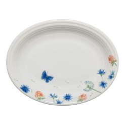 Fiesta China Breezy Floral 11 5/8 Inch Medium Oval Serving Platter