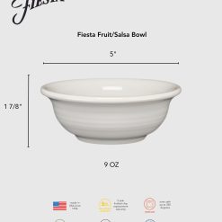 Alternative view of Fiesta China Foundry 5 Inch Fruit/Salsa Bowl 9 OZ