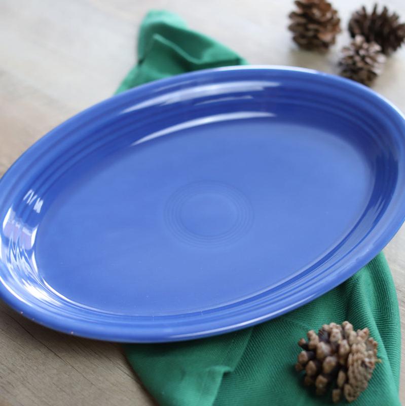 Fiesta China Fiesta 11 5/8 Inch Medium Oval Serving Platter - Image 3