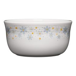 Fiesta China White Snowflake All-Purpose 6 Inch Gusto Bowl 28 OZ