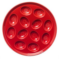 Alternative view of Fiesta China Round Egg Serving Platter 11 1/4 Inch