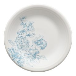 Fiesta China Botanical Floral Sky Classic Rim 7 1/4 Inch Salad Plate