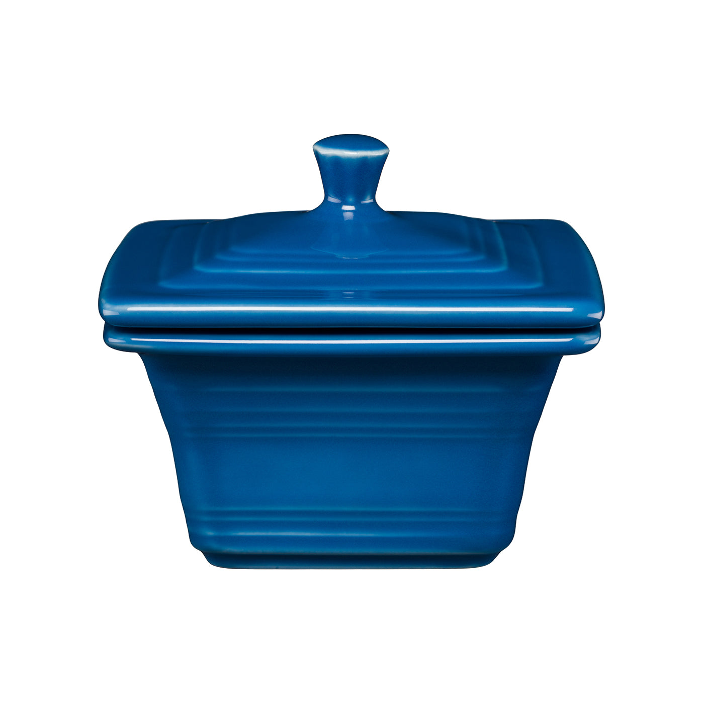Fiesta China New Retired Fiesta Covered Box 4 5/8 Inch x 3 3/4 Inch - Image 2