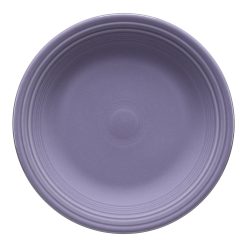 Fiesta China Lavender Classic Rim 10 1/2 Inch Dinner Plate