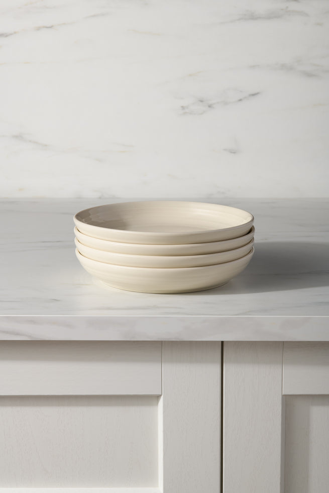 Fiesta China Linen Coupe 8 1/2 Inch Luncheon Bowl 26 OZ, Set of 4 - Image 2