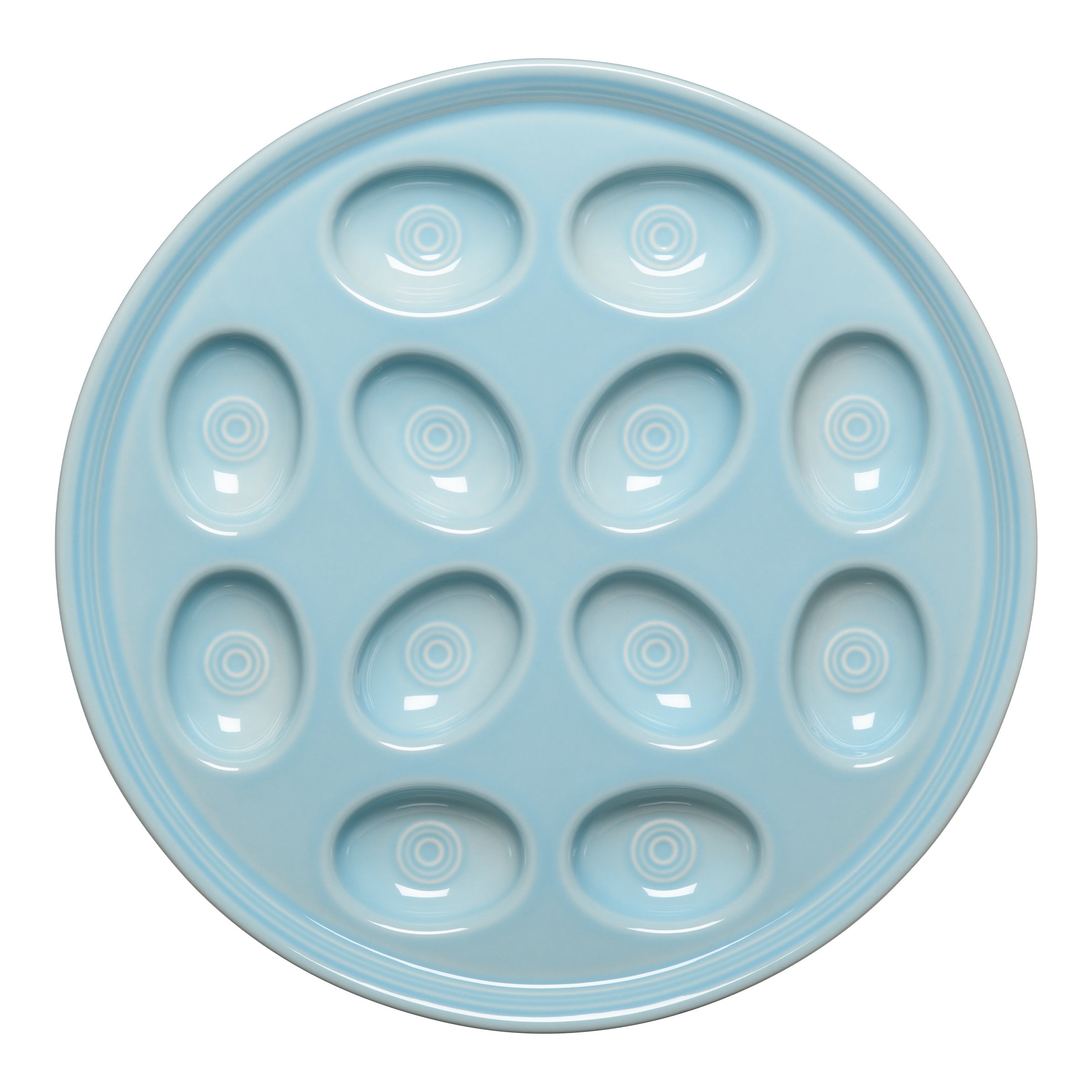 Fiesta China Round Egg Serving Platter 11 1/4 Inch - Image 4
