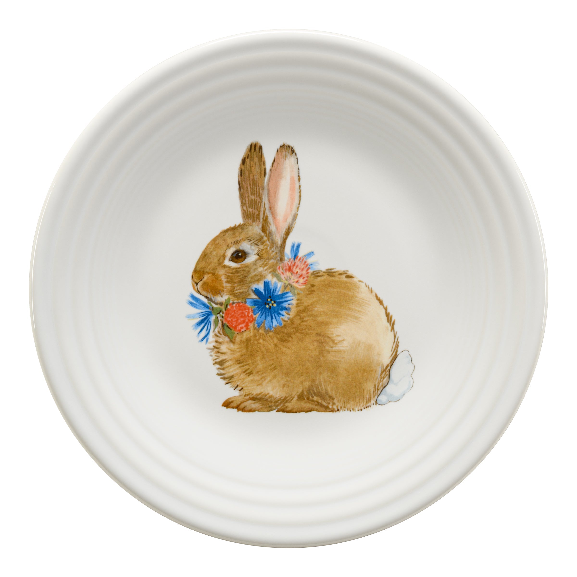 Fiesta China New Retired Breezy Floral Easter Classic Rim 9 Inch Luncheon Plate