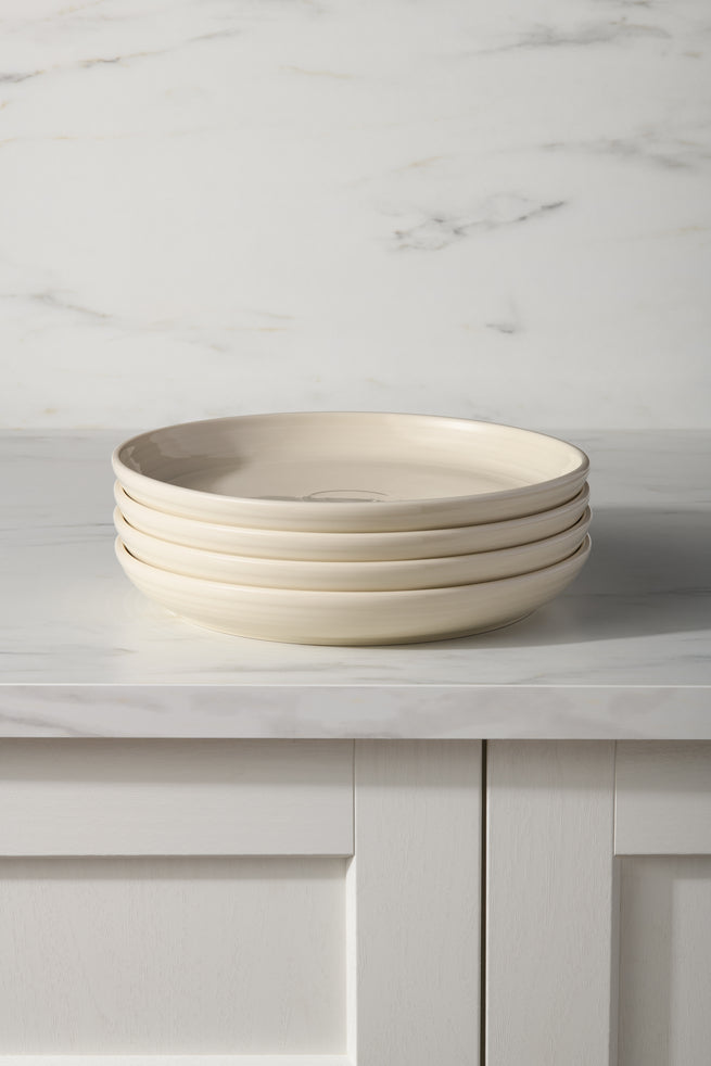 Fiesta China Linen Set of 4 Coupe 10 3/8 Inch Dinner Bowl 40 OZ - Image 2