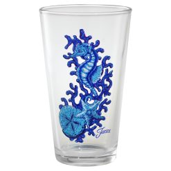 Alternative view of Fiesta China Retired 16 oz. Fiesta® Coastal Seahorse Cooler, Set of 4