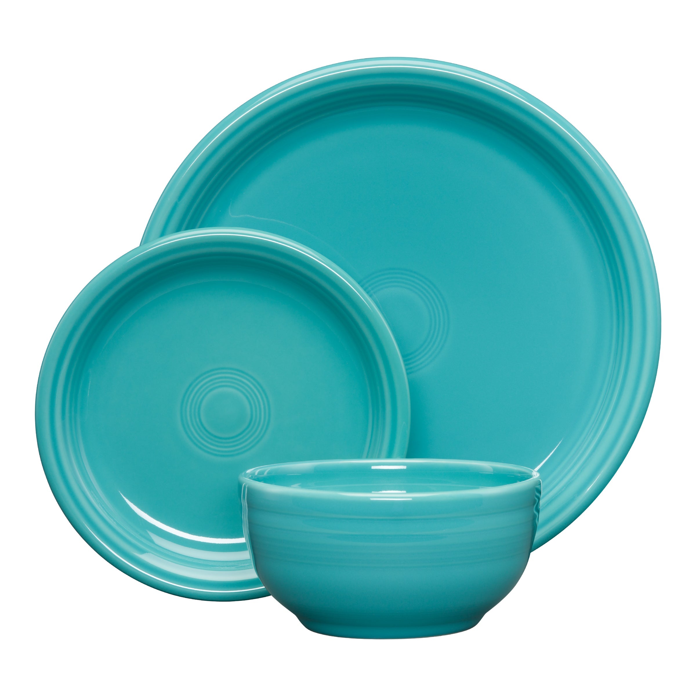 Fiesta China Bistro Coupe 3-Piece Place Setting, Service for 1
