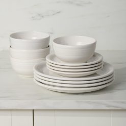Alternative view of Fiesta China Bistro Coupe 12-Piece Dinnerware Set, Service for 4