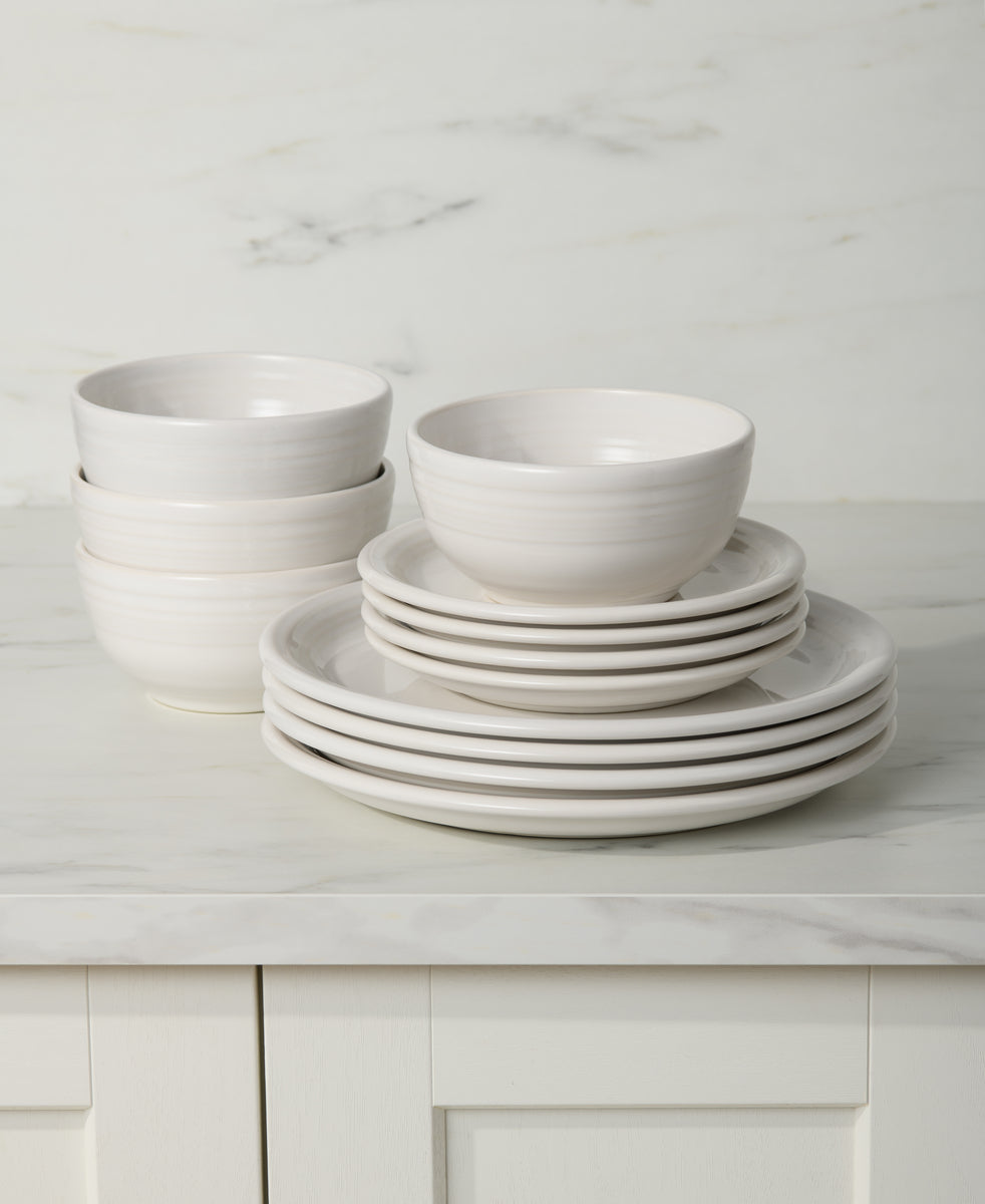Fiesta China Bistro Coupe 12-Piece Dinnerware Set, Service for 4 - Image 2
