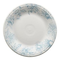 Fiesta China Botanical Floral Sky Classic Rim 10 1/2 Inch Dinner Plate