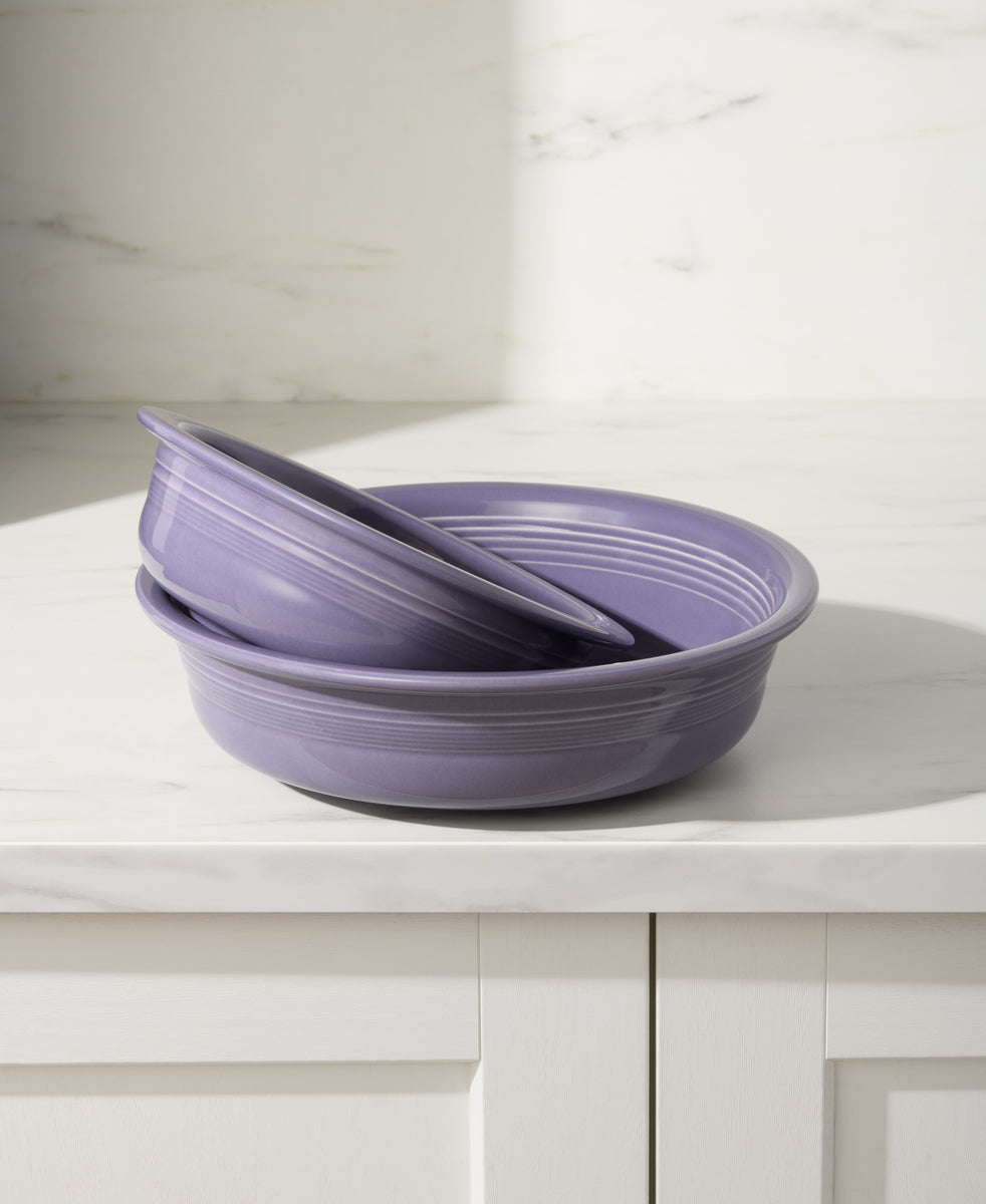 Fiesta China Lavender Classic Rim 5 5/8 Inch Small Bowl 15 OZ - Image 3