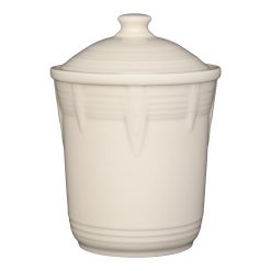 Fiesta China New Retired Linen Fiesta 2 Quart Medium Chevron Canister
