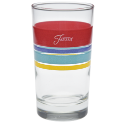 Alternative view of Fiesta China Vibrant 7 oz. Edgeline Juice Glass, Set of 4