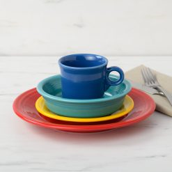 Alternative view of Fiesta China Classic Rim 4-Piece Place Setting, Service for 1