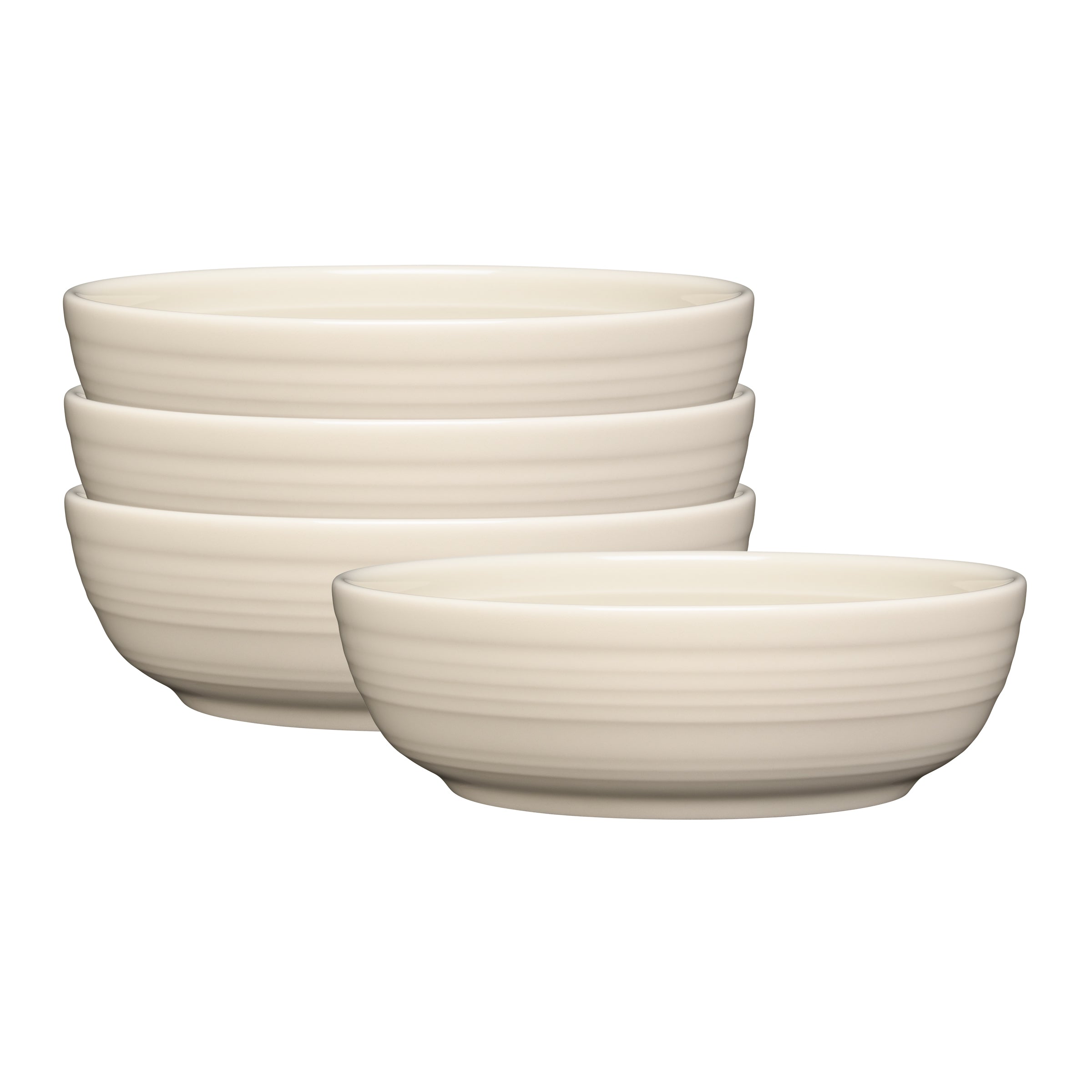 Fiesta China Linen Set of 4 Coupe 6 3/4 Inch Salad Bowl 24 OZ