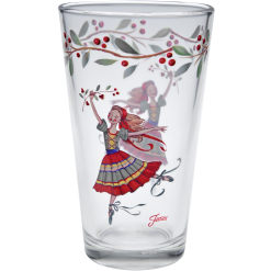 Alternative view of Fiesta China Nutcracker The Ballerina 16 oz. Cooler Glass - Set of 4