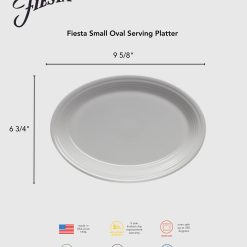 Alternative view of Fiesta China New Retired Fiesta 9 5/8 Inch Small Oval Serving Platter